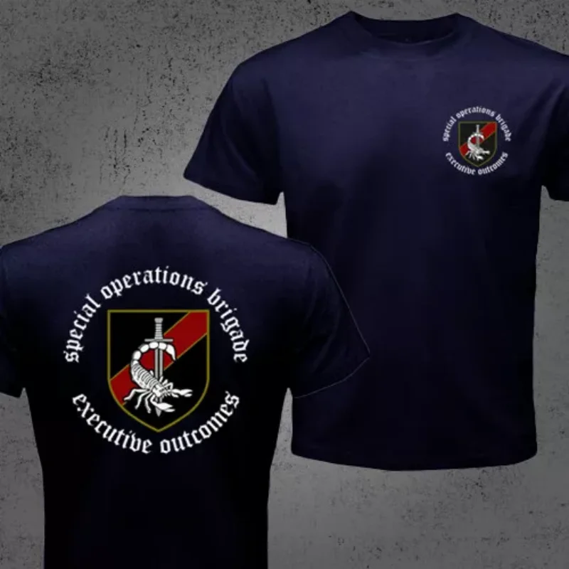 25 New Implementation Results Mercenaries Angola South African Army The Same Military Fans Wear Cotton Short-sleeved T-shirts