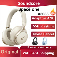 Original Soundcore by Anker Space One Active Noise Cancelling Headphone Wireless Bluetooth Headphones Wireless Bluetooth Headset