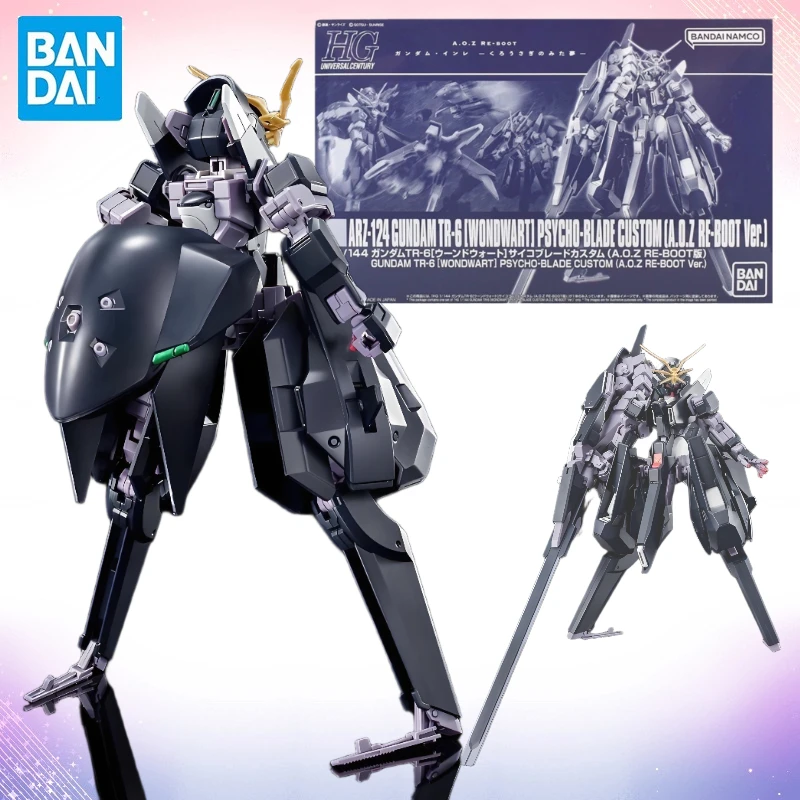 

In Stock Bandai HG ARZ-124 GUNDAM TR-6 [WONDWART] PSYCHO-BLADE CUSTOM [A.O.Z RE-BOOT Ver.] Anime Figure Model Toys Gift WB