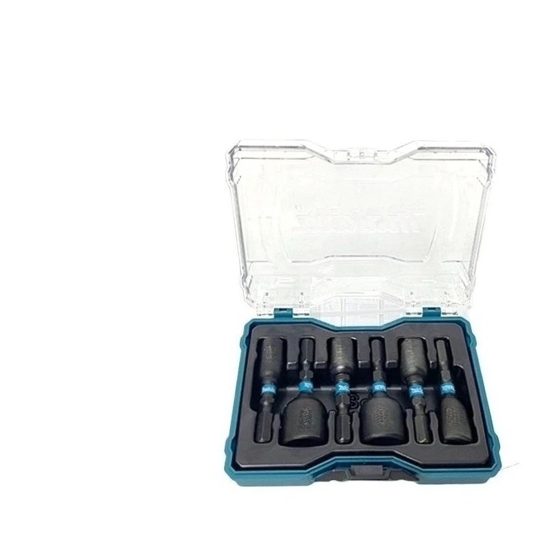 

Sleeve Impact resistant durable sleeve Household electric screwdriver Magnetic sleeve 6-piece set