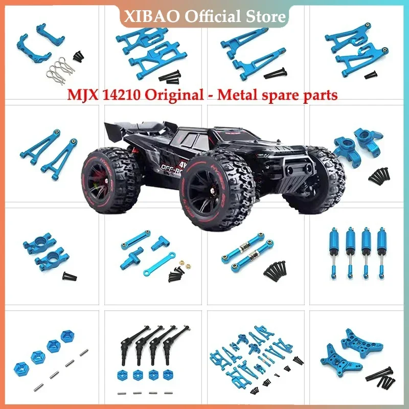 1/14 For MJX Hyper Go 1/14 14209 14210 H14BM Remote Control Car Parts and Accessories Metal Upgrade and Modification