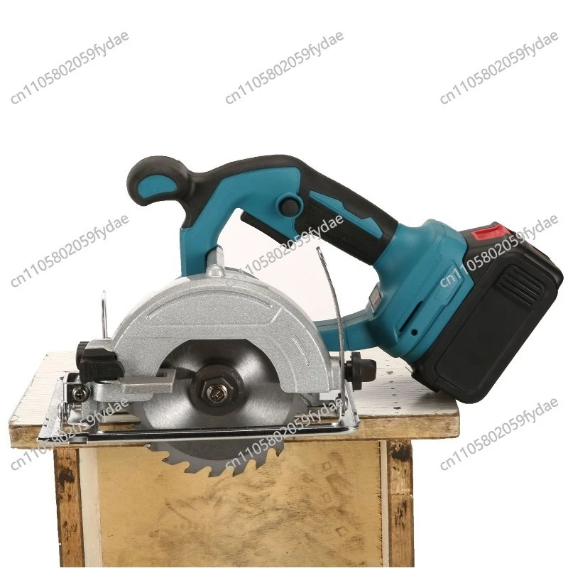 Flip Table Saw Woodworking Electric Chainsaw, Rechargeable Bevelled Hand Cutter