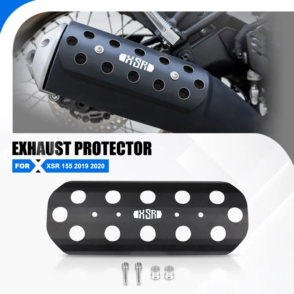

XSR155 Motorcycle Exhaust Pipe Protector Heat Shield Cover Guard Anti-scalding Cover For YAMAHA XSR 155 2019 2020