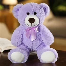 دمية دب محشوة ألعاب من القطيفة لطيف الحيوان لينة بلوشيز الدمى سبعة ألوان الدب هدايا للفتيات سعيد الاطفال حفلة عيد ميلاد الحسنات