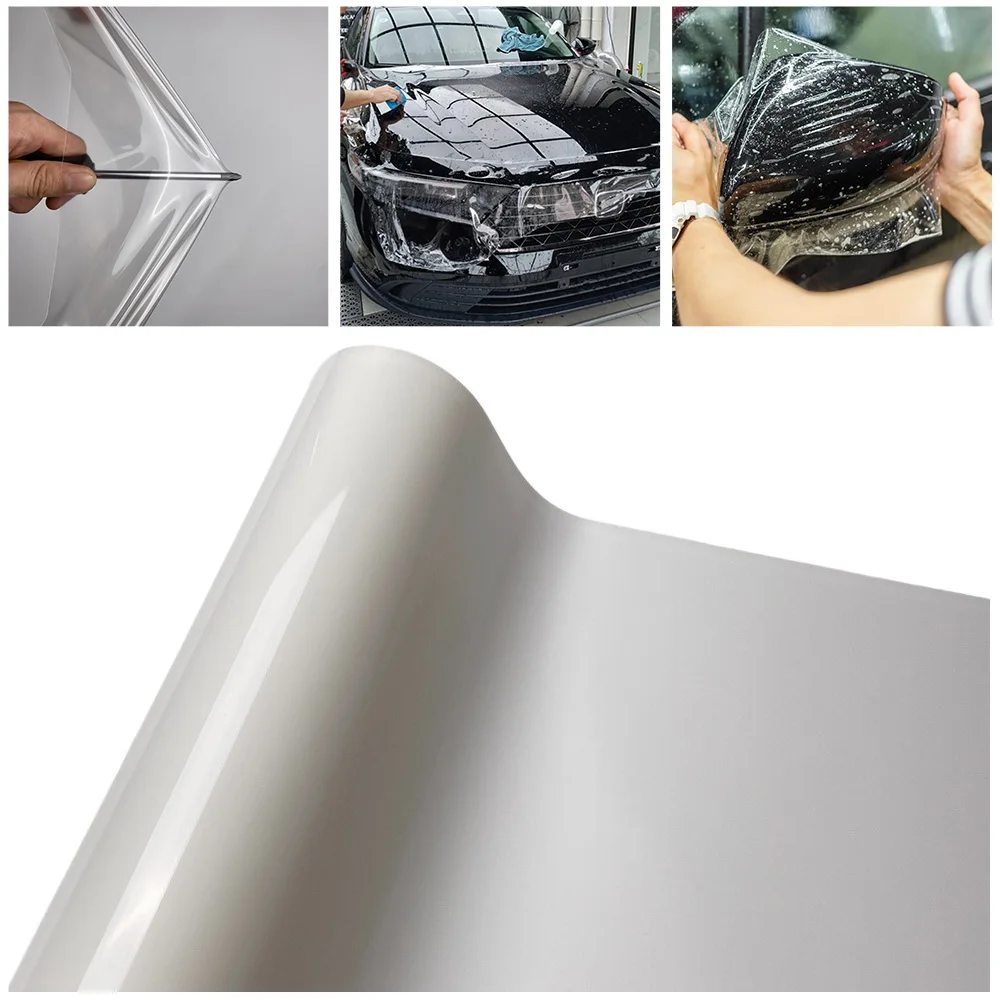 Car Paint Protection Film TPU Transparent PPF Wrapping Heat Self-Healing Anti-Scratch Stickers For Car Accessories Decoration