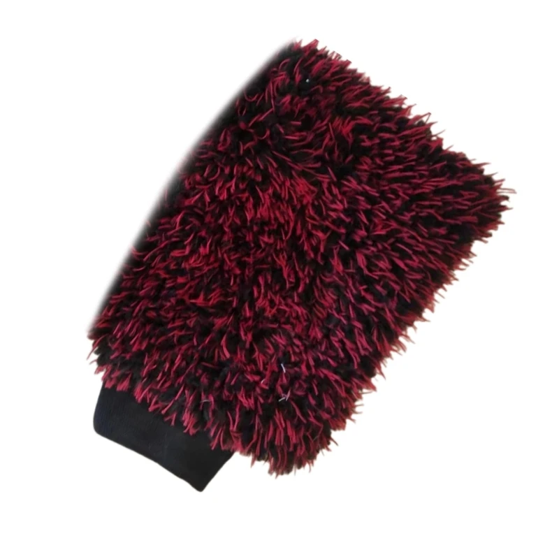 Car Cleaning Gloves Wash Mitt Double Sided Scratch Free Strong Absorbent Wash Equipment Chenille Motorcycle Wash Mitts