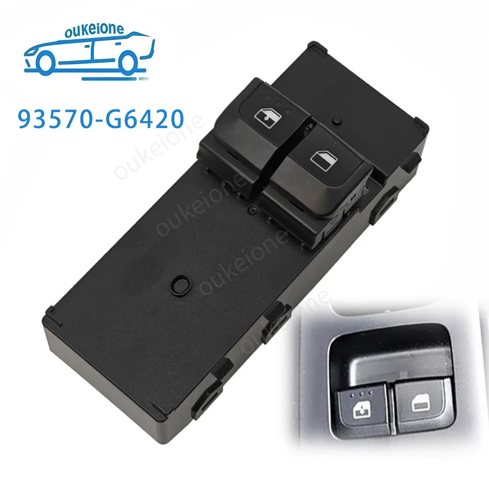 For Kia MORNING 2018 2019 2020 2021 2022 2023 Front Left Electric Power Window Control Switch Lifter Button 93570-G6420