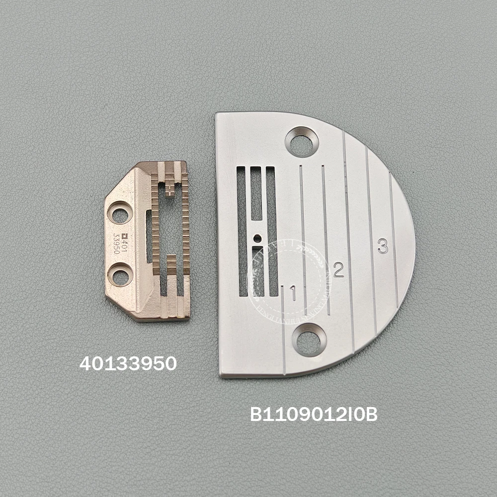 B1109012I0B Needle Plate 40133950 Feed Dog For Thin material For Juki DDL-5530N 8500 8700 9000 Lockstitch Sewing parts