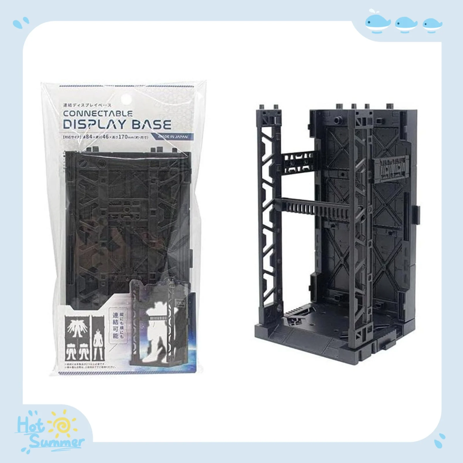 

Переносной дисплей с блокировкой, портативный ящик для хранения персонажей мультфильмов, универсальный простой в установке органайзер RG, модель, подставка для дисплея