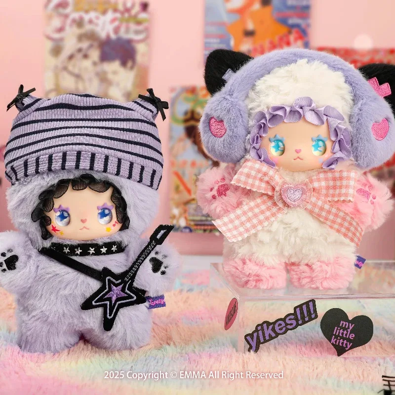 Lovely Emma Punk Era Series Vinyl Dolls Blind Box Caixa Caja Kawaii Dolls Girls Boys Gift Anime Figure Toys