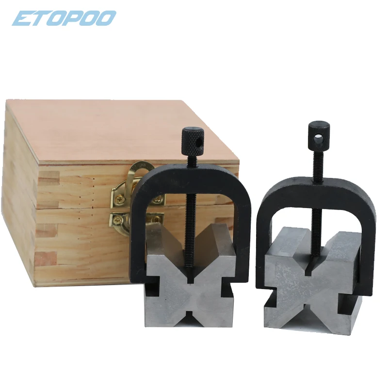 1pcs V30 High Precision V Block Clamp set Machinist Blocks and Clamp Tools