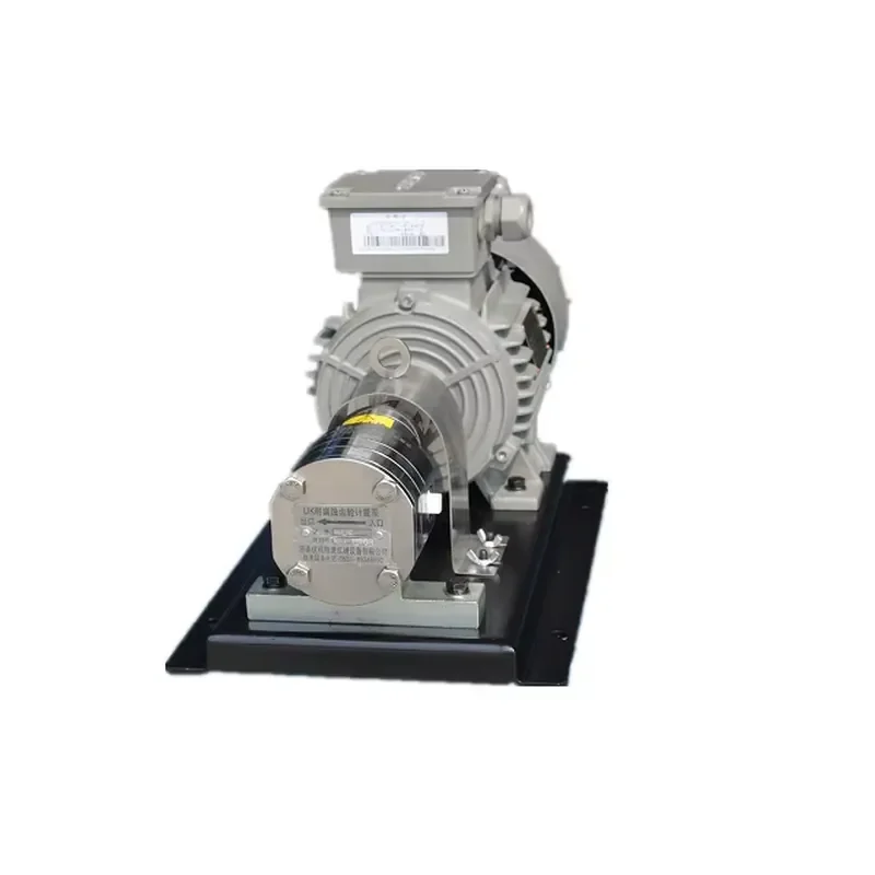 High Precision Stainless Steel 304 Gear Pump Pulsation Ultra High Pressure Zero Leak 1.5 Chemical Industry Solvent