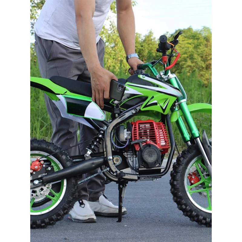 children's mini motorcycle off-road vehicle, Xiaogaosai Mountain bike, electric vehicle, gasoline version, medium adult