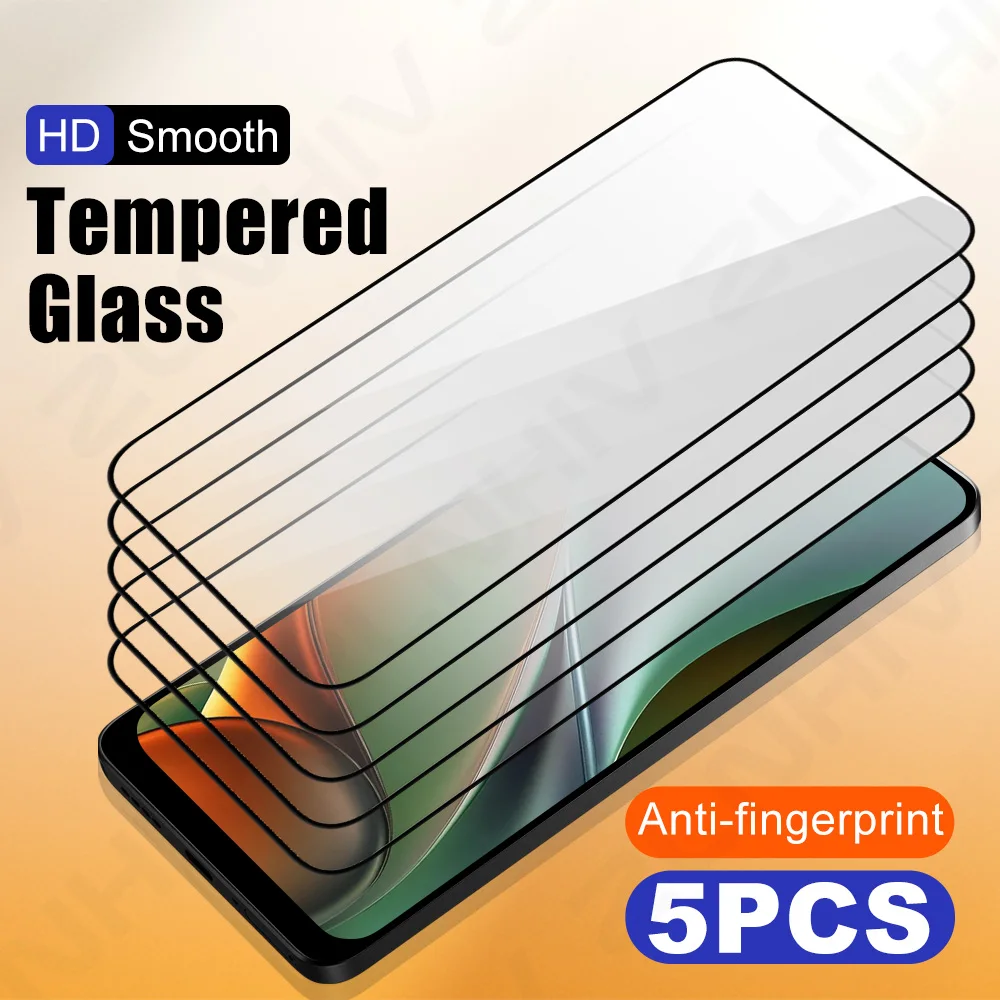 

5Pcs Protective Film for Motorola Moto G Play Tempered Glass G Power G (2026) Phone Screen Protector G Power G Stylus 5G (2025)