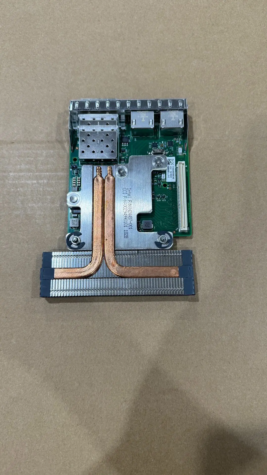 Suitable for Dell 06VDPG network card with dual optical and dual electrical ports X710+I350 1G+10GB 10G fiber optic network card