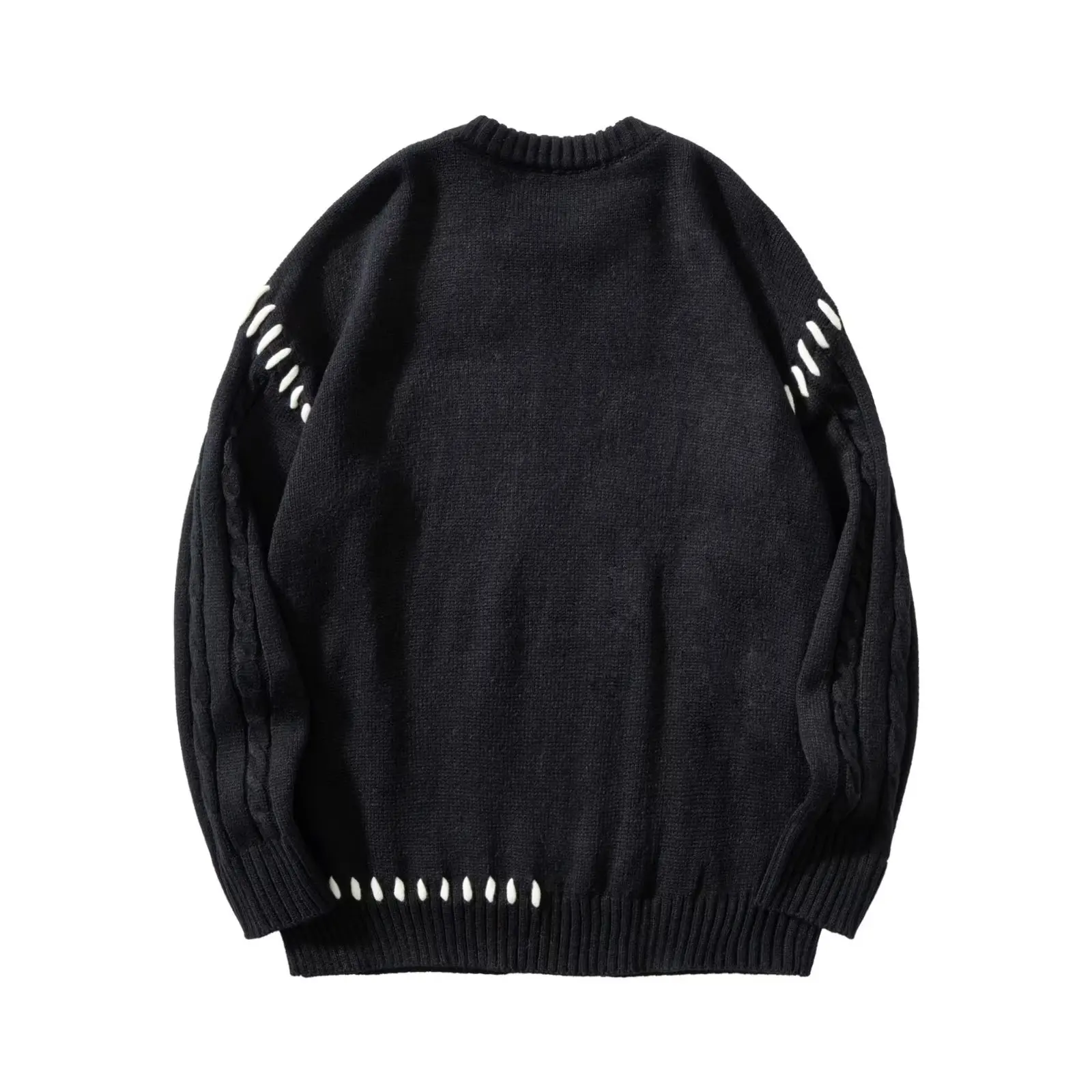 

Large Size 300 Pou American Lazy Sle Men's Knitwear Twist Coat High-End Retro Knitted irt Korean Simple Winter Faion