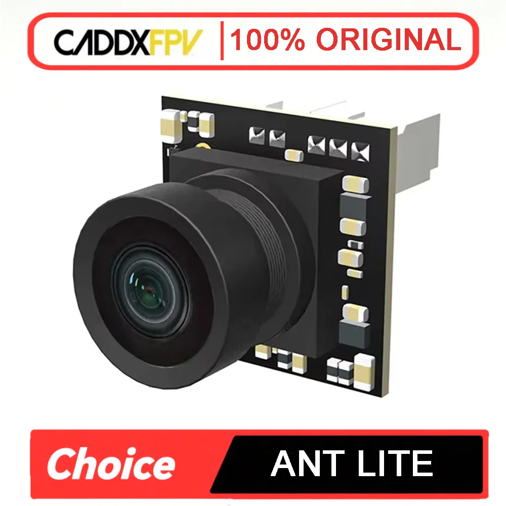 

Ant Lite 1200TVL 1/3" CMOS Nano FPV камера | 3,7-18 В с широким напряжением PAL/NTSC, переключаемый 14x14 мм, 1,7 г для гоночных дронов на радиоуправлении