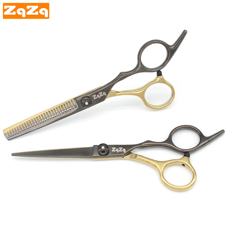 ZqZq Hairdressing Scissors 6 Inch Hair Scissors Professional Barber Scissors Cutting Thinning Styling Tool Hairdressing Shear