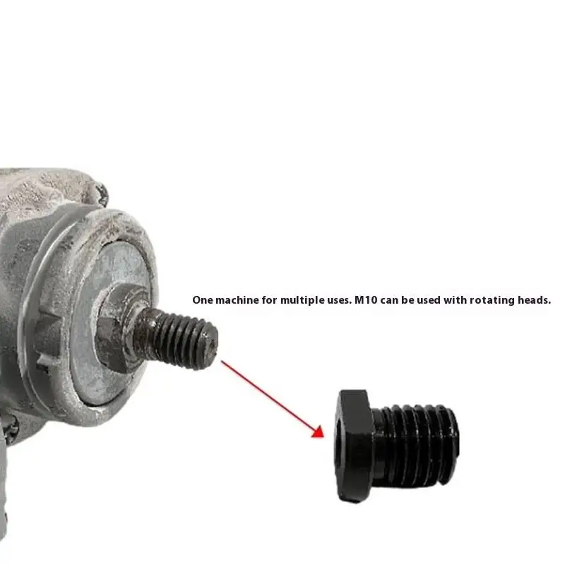 M10 M14 スレッドアタッチメントグラインドスピンドルアーバー変換メス-オスコネクターロッド電動工具アングルグラインダーアダプター