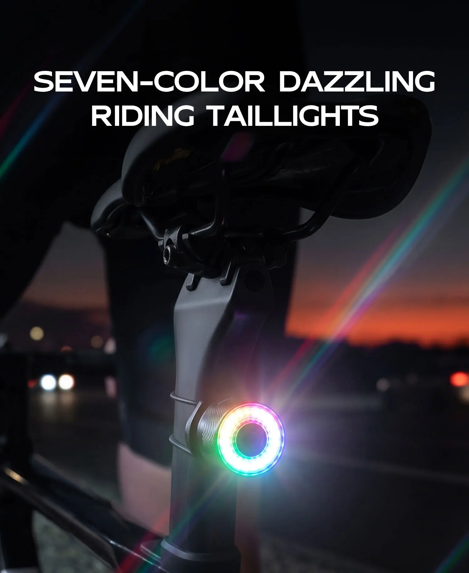 diseño de luz trasera para bicicleta