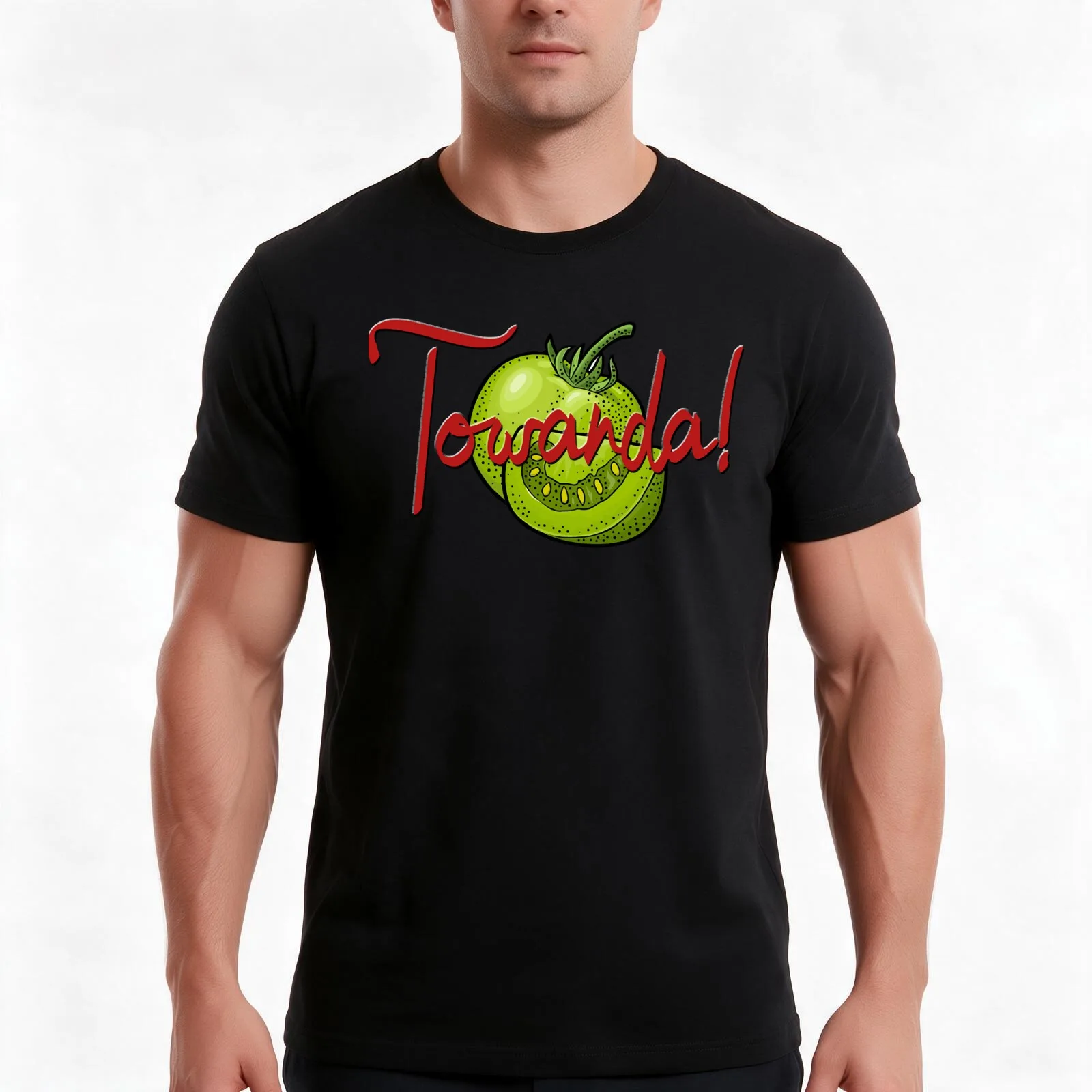 Towanda Fried Green Tomatoes T-Shirt Summer Casual Cotton Tee Oversized Streetwear Tops Vintage Graphic Print 100% Cotton