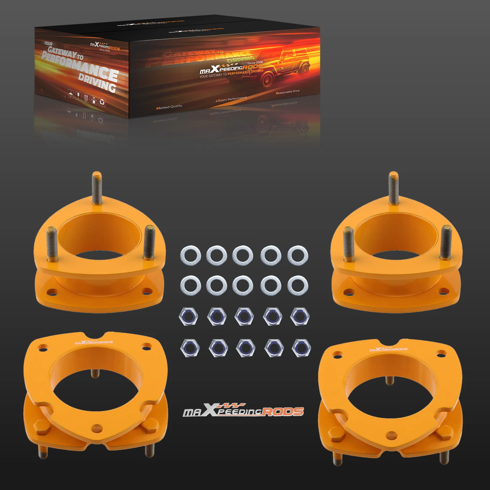 

Lift Kit Front 3.5'' + Rear 2.5'' Spacers Fit Ford Expedition 2003-2018