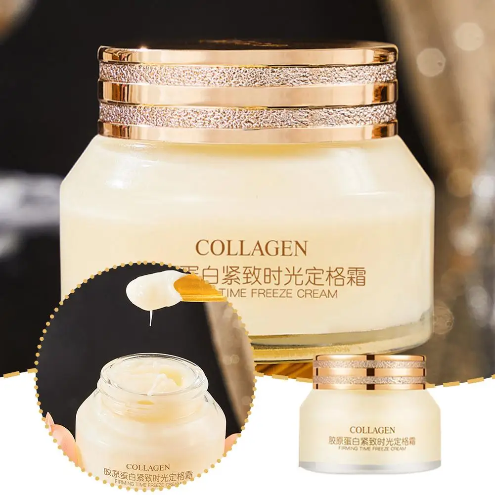 Crème raffermissante au collagène pour le visage, soin réparateur, nourrissant, éclaircissant, pour peau, cfSkin, beauté, Z9M2