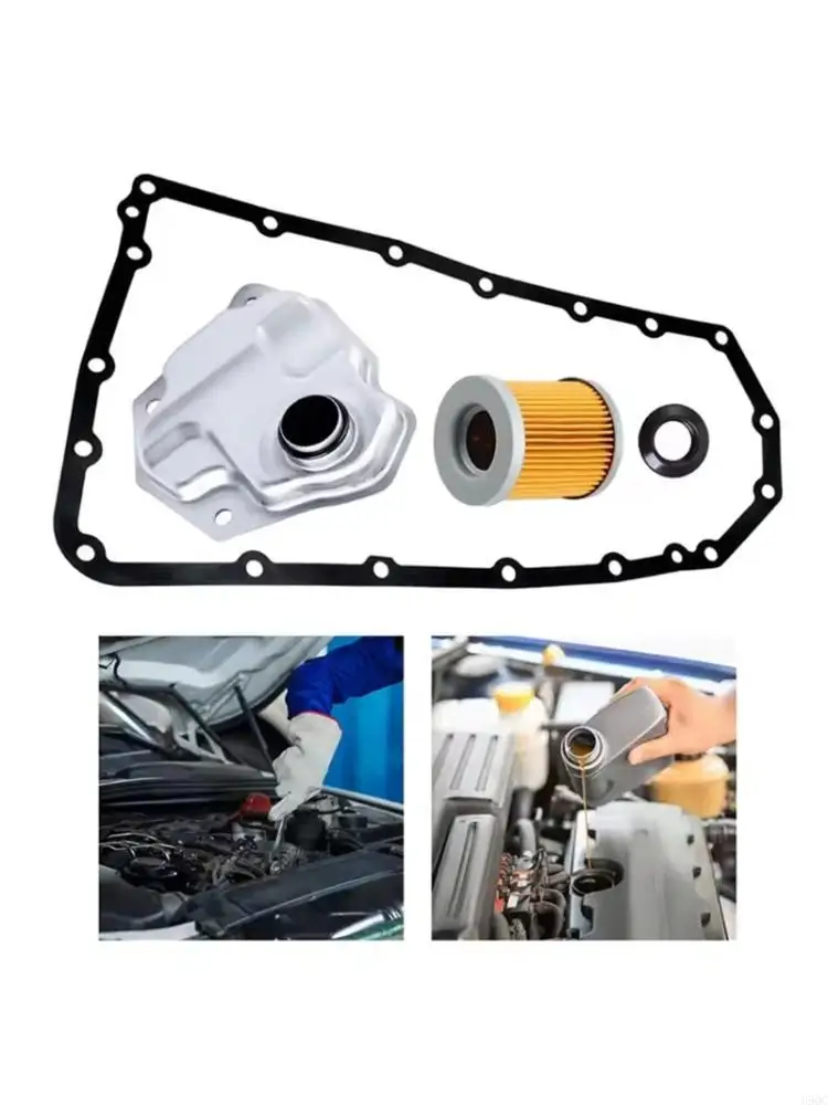Premium Construction Transmission Filter Gasket Prevents Deformation Ensures Lasting Seal 31726-1XF00 31728-1XF02 New