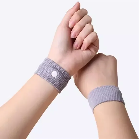3pairs Sports Safety Wristbands Wrist Support Carsickness Seasick Anti Motion Sickness Wrist Bands Anti Nausea Wristbands