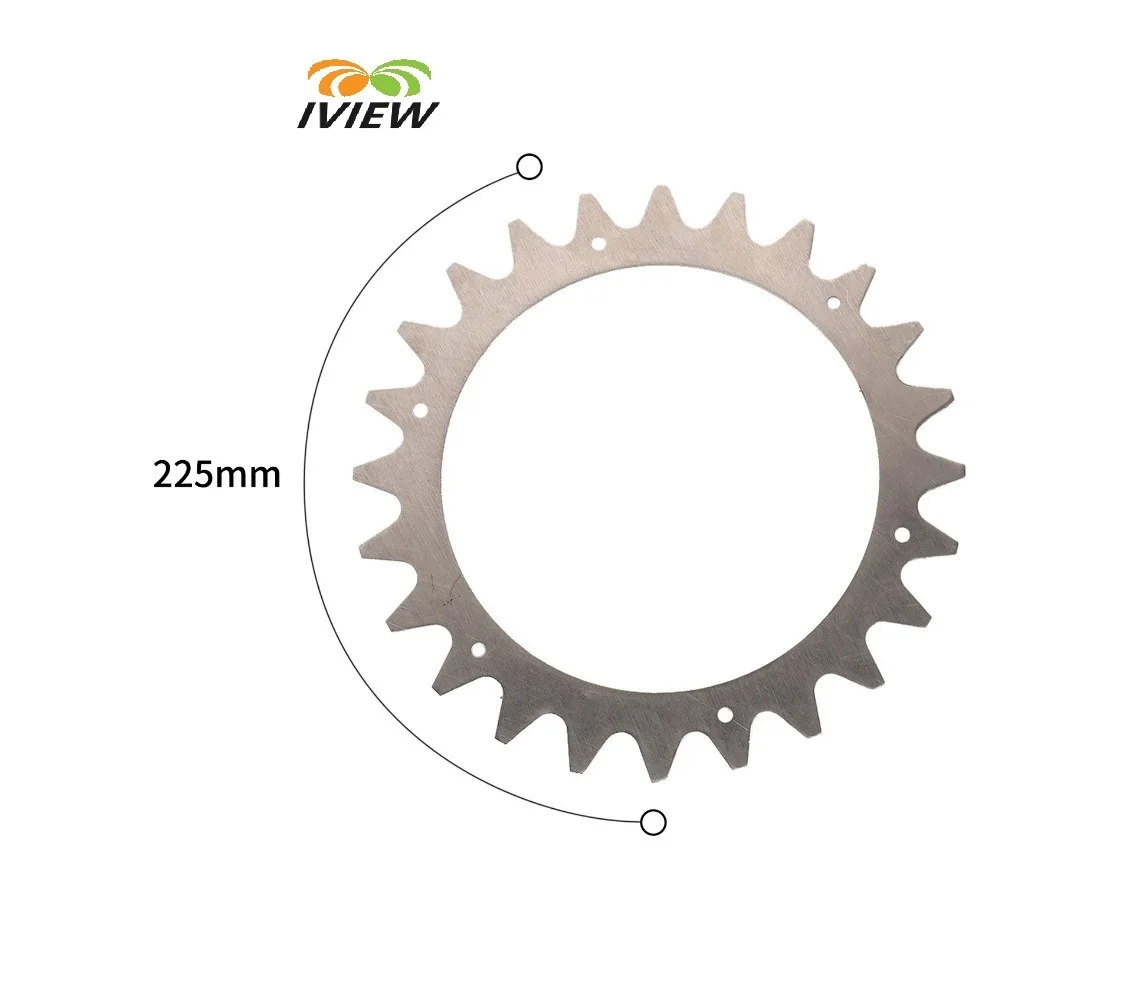 Robóticas de Roda Melhoradas Roda de Tração Auxiliar para Cortador de Grama Rodas de Treinamento 225*225 mm para Robô de Gramado Landroid Unidades