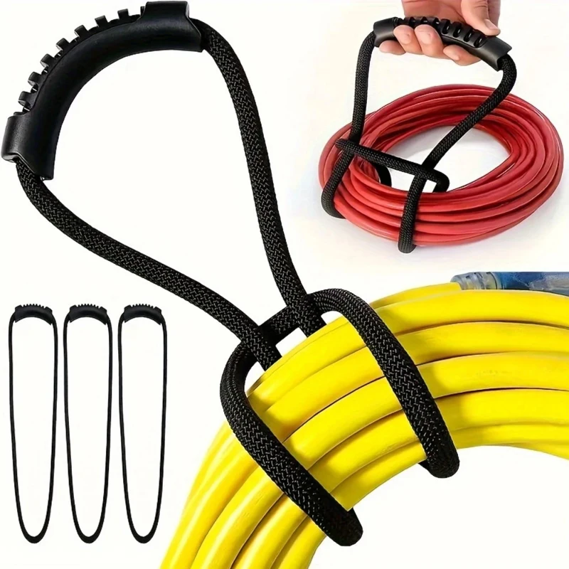 1Pcs/2Pcs Heavy Duty Nylon Storage Rope with Handle - Space-Saving and Portable Organizer for Home, Garage, Boats, Rvs!