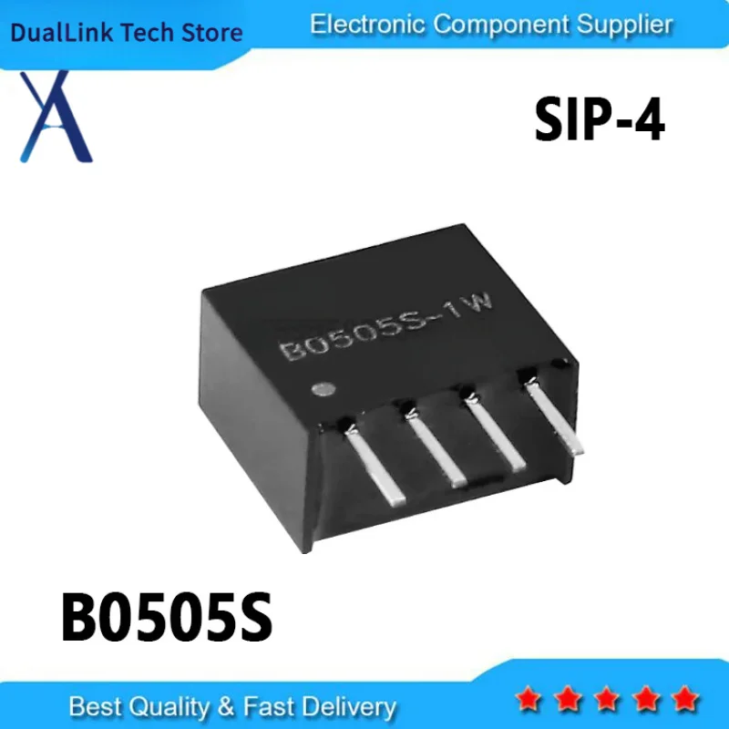 

10PCS New and Original B0505S B0505 B0505S-1W SIP-4 5V to 5V