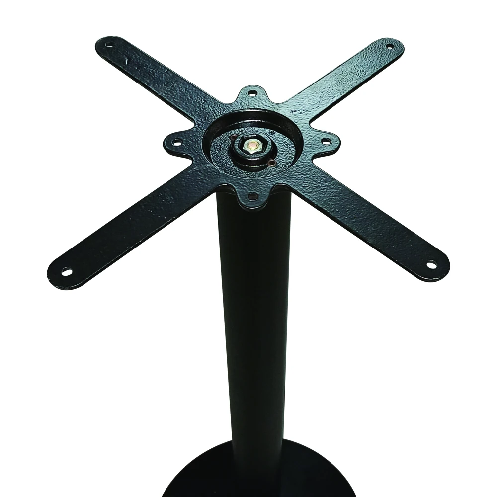 Cast Iron Flat Bar Table Base D500 Round Table Base For OutdoorATV&UTV