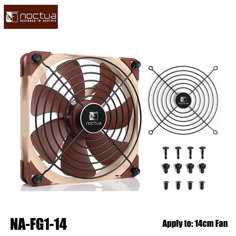 Noctua Na-FG1 Fan Eisen Netzwerk reduziert Lärm und Leistungs verluste kompatibel mit allen quadratischen Framework Noctua Fan