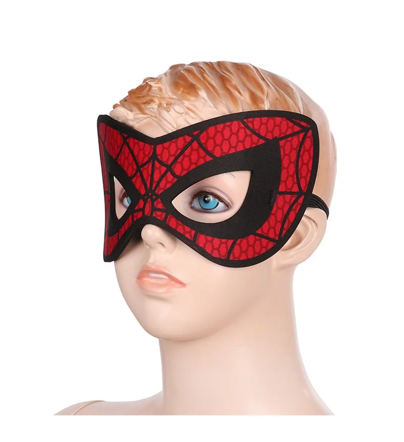 子供のためのスパイダーマンマスクとブレスレットのセット,コスプレ,ヒーローの衣装のアクセサリー,ハロウィーンのボールのパーティードレス