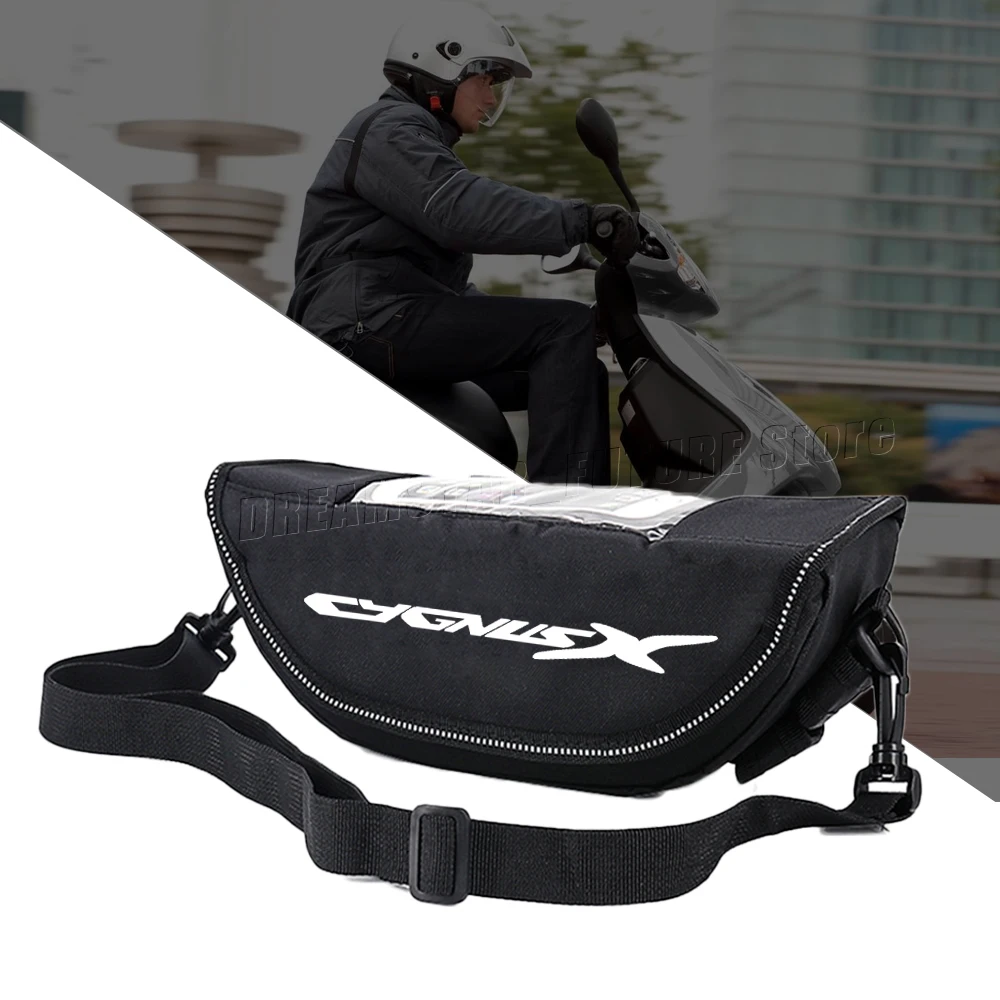 For Cygnus X 125 CygnusX 2012-2023 2024 Waterproof motorcycle handlebar travel navigation bag