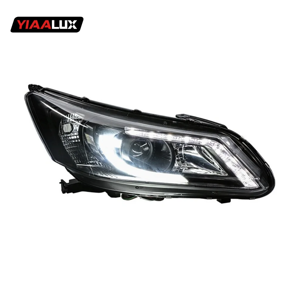 Modified LED Headlights Assembly For Honda 9th Accord 2013-2015 Car Front Lamp
