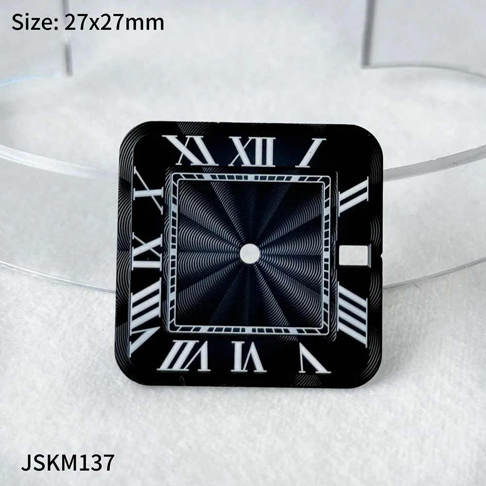 27mm square Santos NHdial35dial watch accessories customization watch module customization logo dial