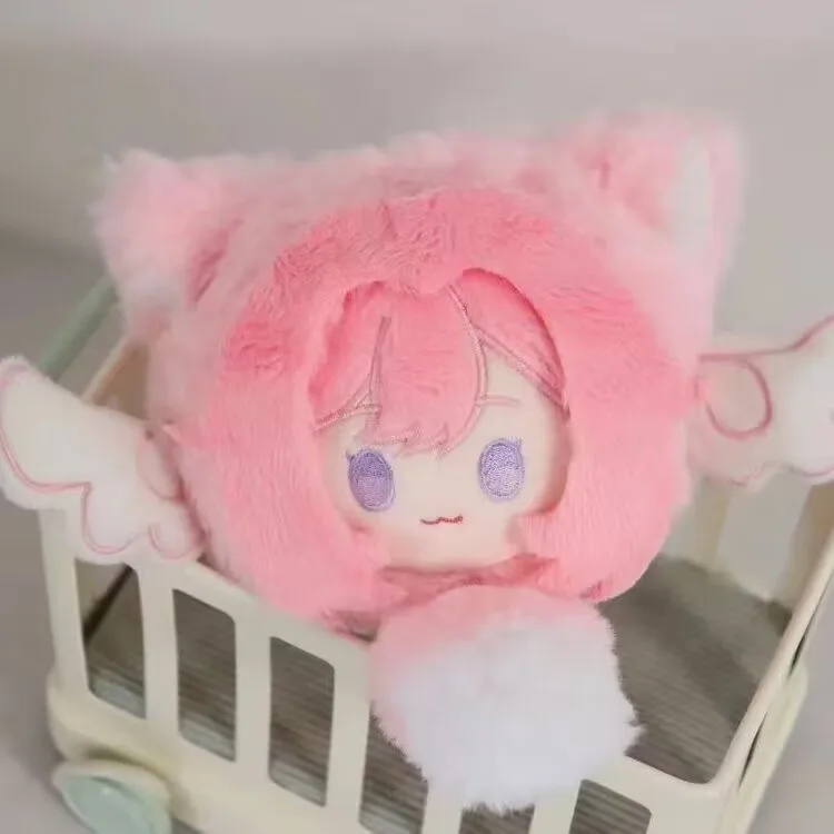 Anime Honkai: Star Rail Elysia Cosplay Plush Dango Cotton 15cm Cute Hanging Bag Pendant Keychain Plushie Mascot