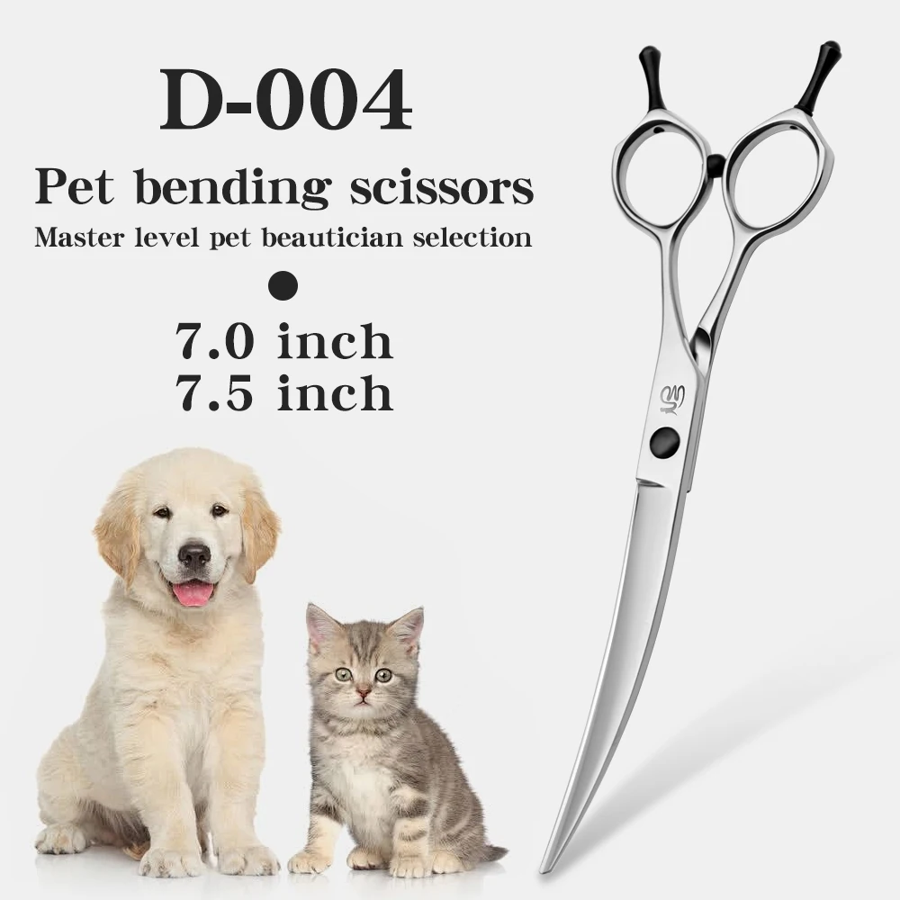 

Master level pet comprehensive curved clipper imported VG10 material double tail nail teddy dog beauty haircut shaving clipper