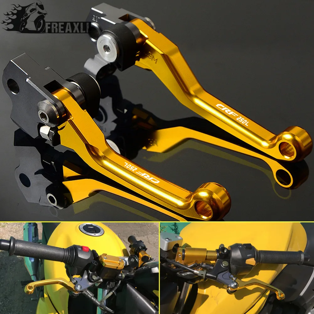 For Honda CRF250L/M CRF 250L CRF 250 L 250M 2012 - 2017 2016 2015 Motorcycle Printing Parts Dirt bike Pivot Brake Clutch Levers