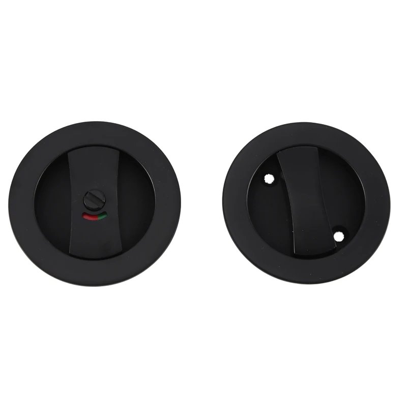 Cerradura de puerta Invisible, accesorio redondo, plano, abierto, Cuadrado, para dormitorio, Hogar, baño, Universal, caliente