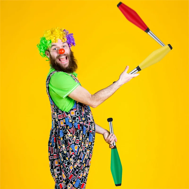 

ABTI-3 Pcs Juggling Stick Juggling Prop Stage Juggling Sticks Stage Performance Sticks Juggling Clubs Beginner