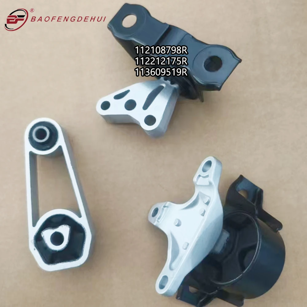 

113605631R 112108798R 112212175R Engine Mounting Set Transmission Motor for Renault Kwid 2019-2022 113609519R