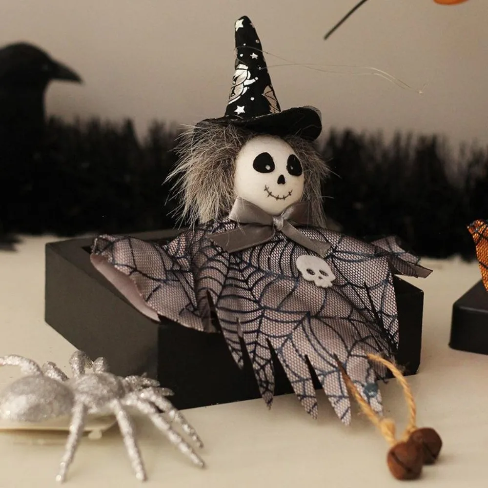 Decorações de halloween chaveiro de pelúcia boneca abóbora fantasma bruxa pingente assustador halloween crianças presente festa de halloween decoração para casa