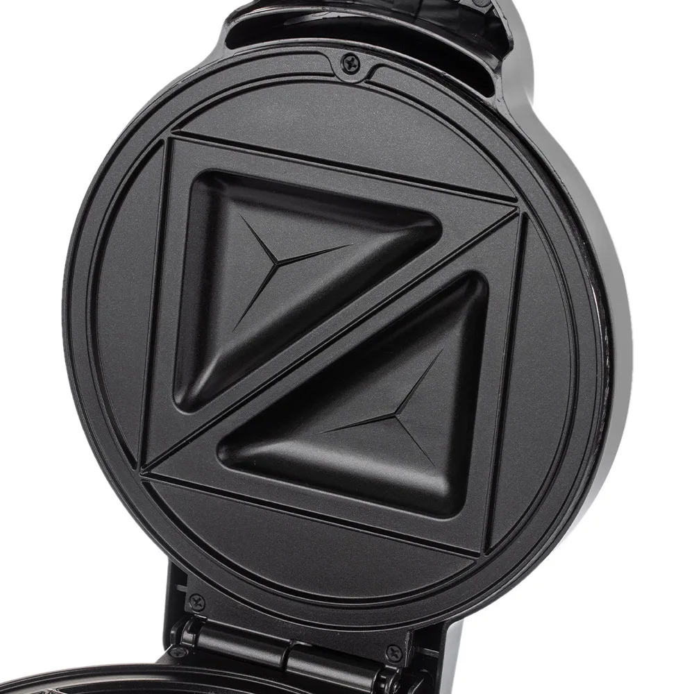 آلة الإفطار صانع الساندوتشات البلاستيكية متعددة الوظائف، صانع الخبز، صانع الوافل المنزلي، صانع الفطائر