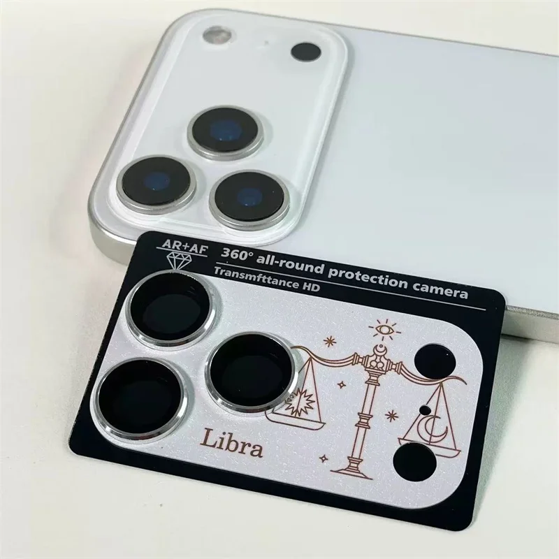 

Exclusive Personality Constellation Series Lens Film Full Cover For iPhone 17 Pro Max 17Pro Armor Integrated Rear Camera Cap