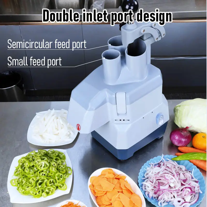 Vegetable Fruit Cutter Machine Most Popular Compact Onion Potato Vegetable Food Slicer Processor Electric Vegetable Cutter view 4