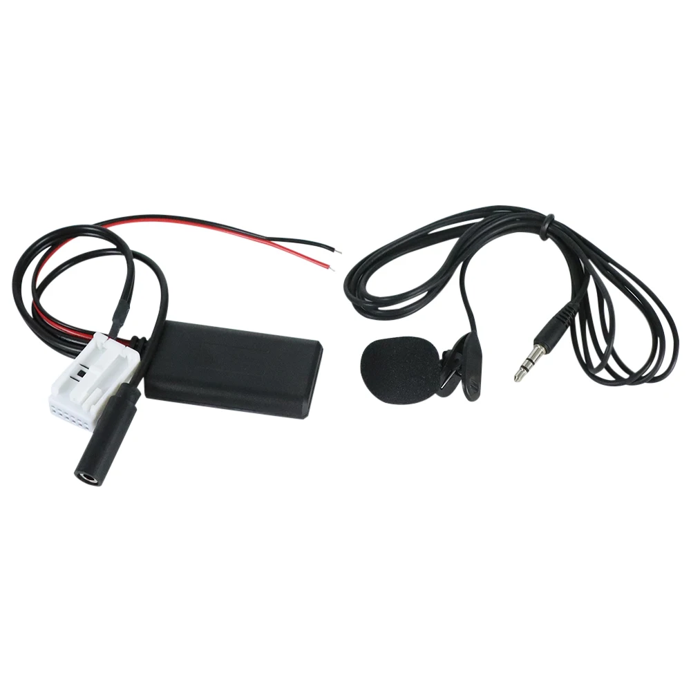 Radio samochodowe RD4 kompatybilny z Bluetooth Adapter muzyczny AUX do mikrofon do zestawu głośnomówiącego połączeń telefonicznych dla Peugeot dla Citroen 12Pin
