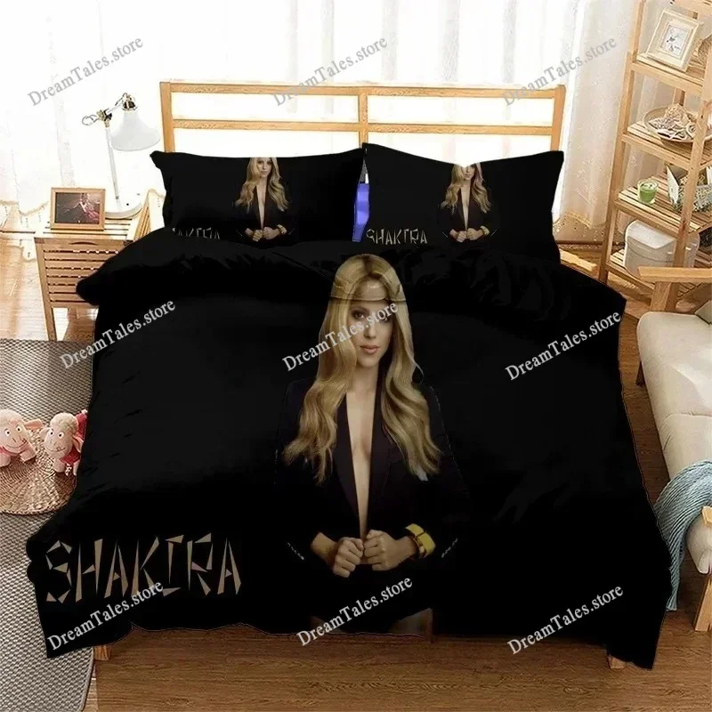Singer Shakira Bedding Sets Exquisite Bed Supplies Set Duvet Cover Comforter Set Bedding Set Luxury Birthday Gift Home Textiles9